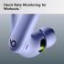 Beats Powerbeats Pro 2 - Wireless Noise Cancelling Workout Earbuds with Secure- Fit Earhooks, Up to 45-Hour Battery with Charging Case, Sweat & Water Resistant, Heart Rate Monitoring - Hyper Purple